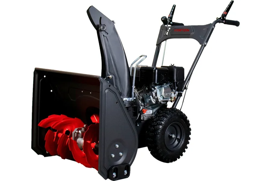 Бензиновая снегоуборочная машина VERTON ice sb-661 4,8 квт / 6,5 л.с, v 196 куб. см, ширина/высота 61/51 см 01.9676.14789