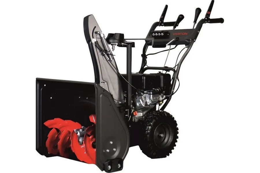 Бензиновая снегоуборочная машина VERTON ice sb-761le 5,15 квт, 7 л.с, v 212 см3, ширина/высота 61/51 см, фара, электрозапуск 01.9676.14792