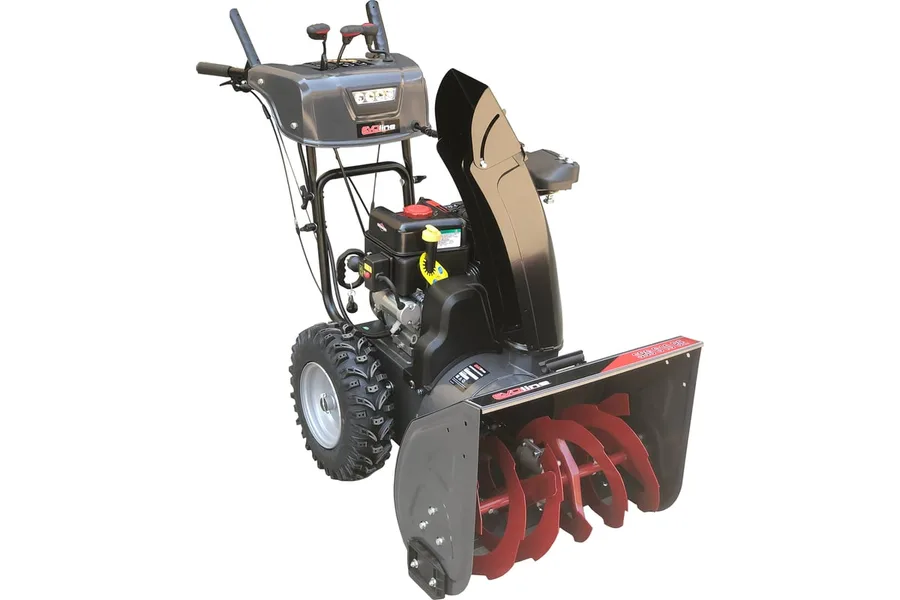 Бензиновый снегоуборщик Evoline SBG 610 BE с двигателем BRIGGS & STRATTON специальной зимней серии SBG610BE