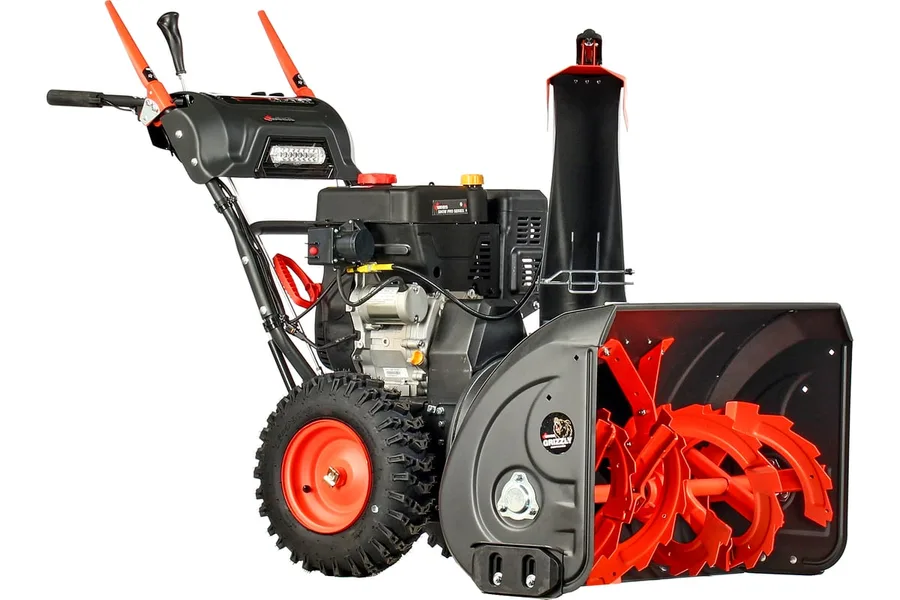 Бензиновый снегоуборщик YANIS Grizzly SPE30DHL 621220